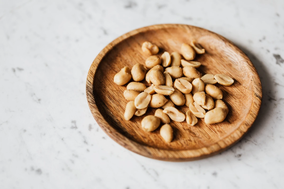 Peanuts in a bowl